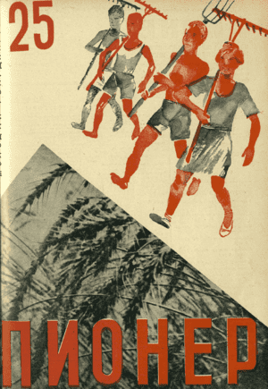 Combat social and literary magazine of pioneers and schoolchildren "Pioneer". - 1930. - № 25