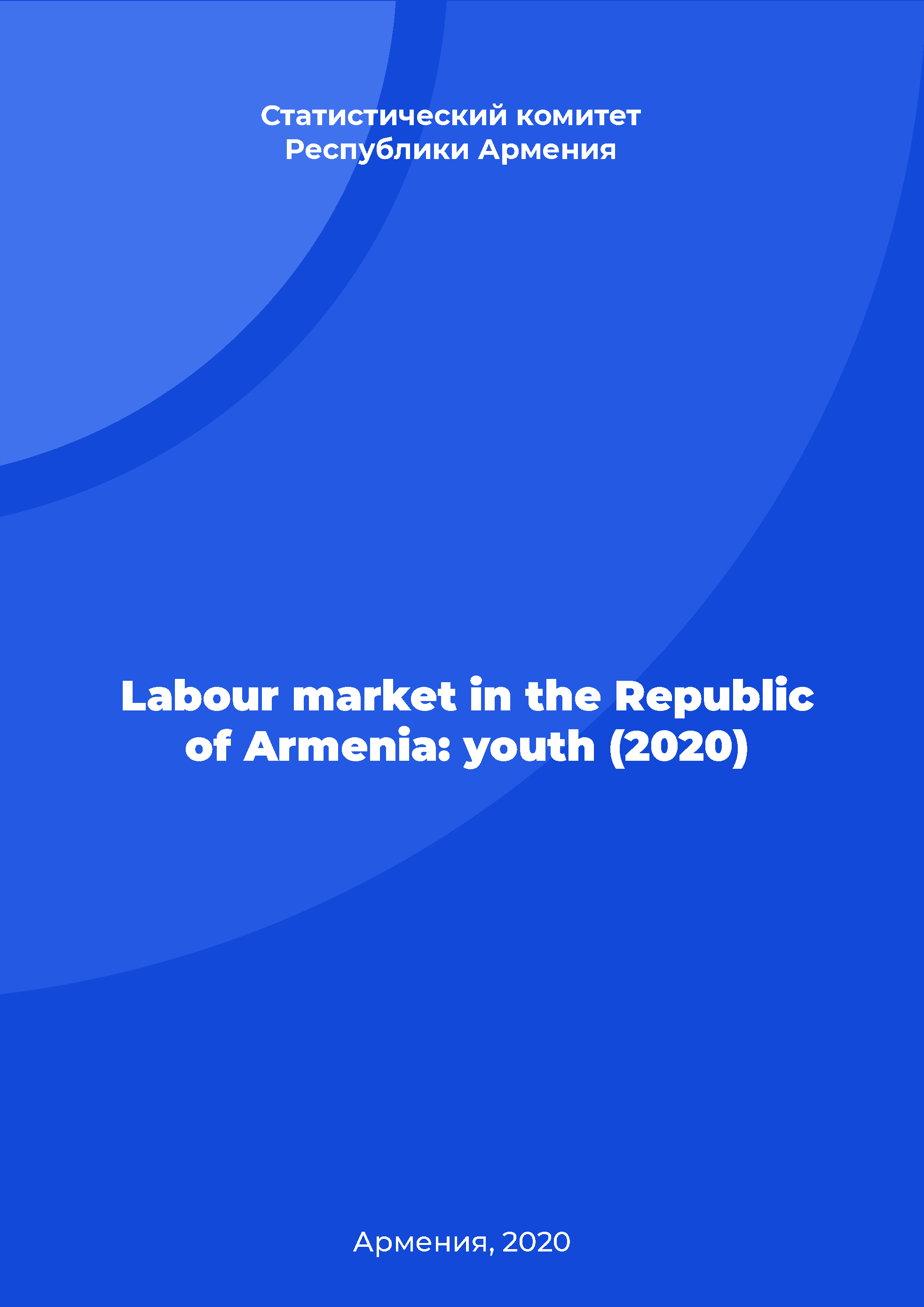 обложка: Labour market in the Republic of Armenia: youth (2020)