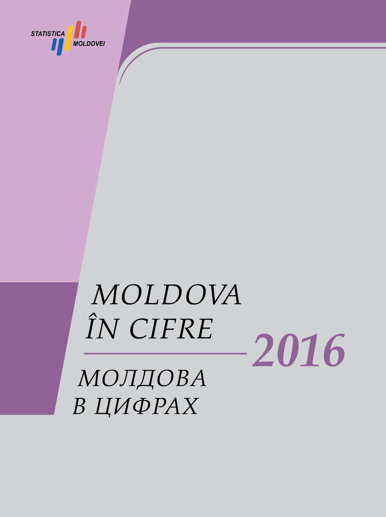 Moldova in figures: statistical reference book (2016)