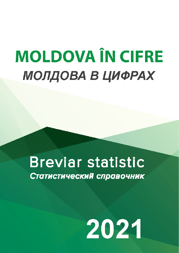 Moldova in figures: statistical reference book (2021)