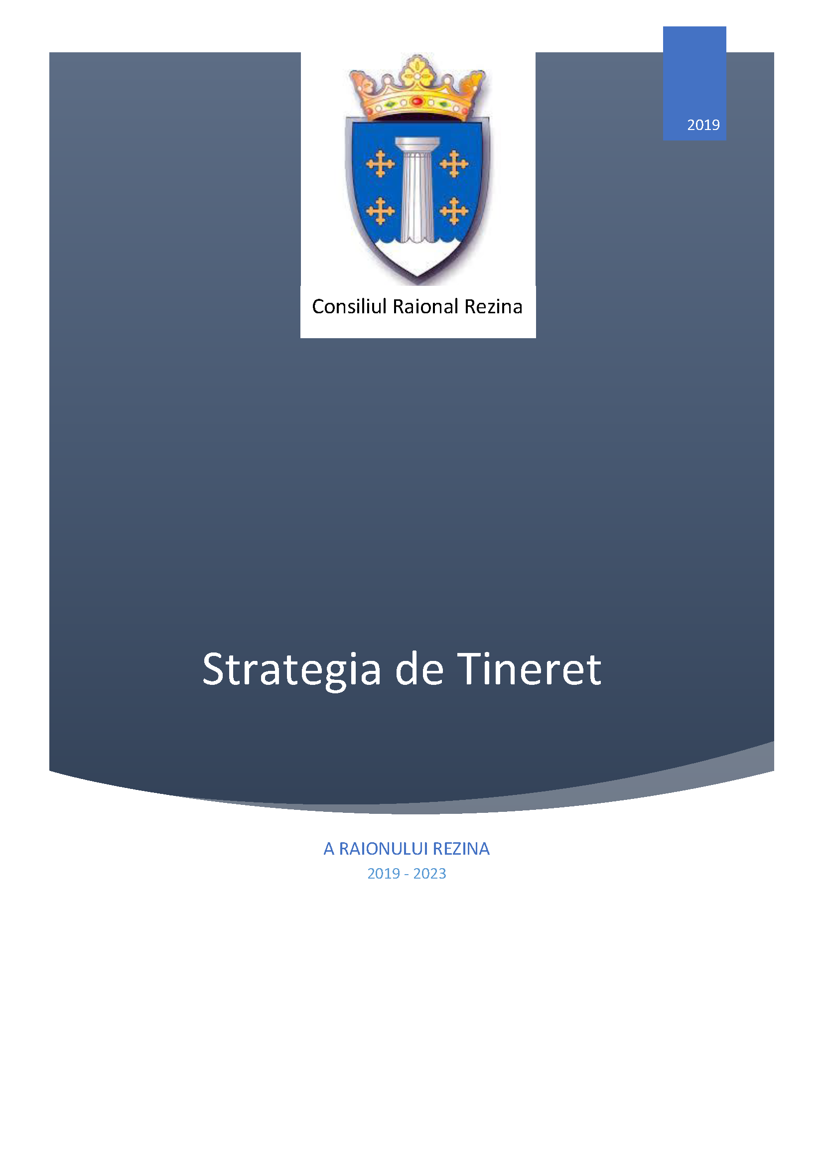 Strategia de Tineret a raionului Rezina 2019 - 2023