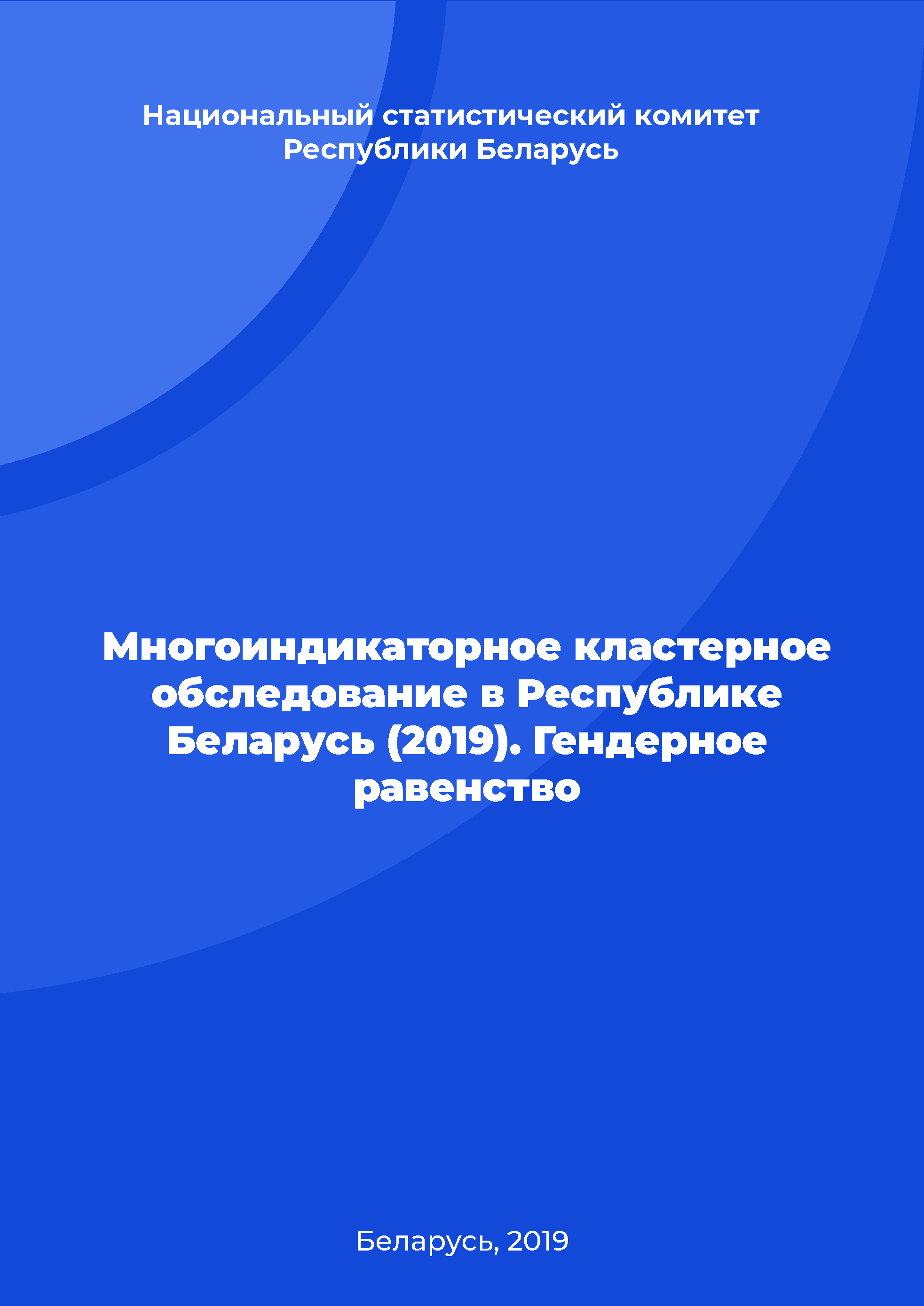 Multiple Indicator Cluster Survey in the Republic of Belarus (2019). Gender equality