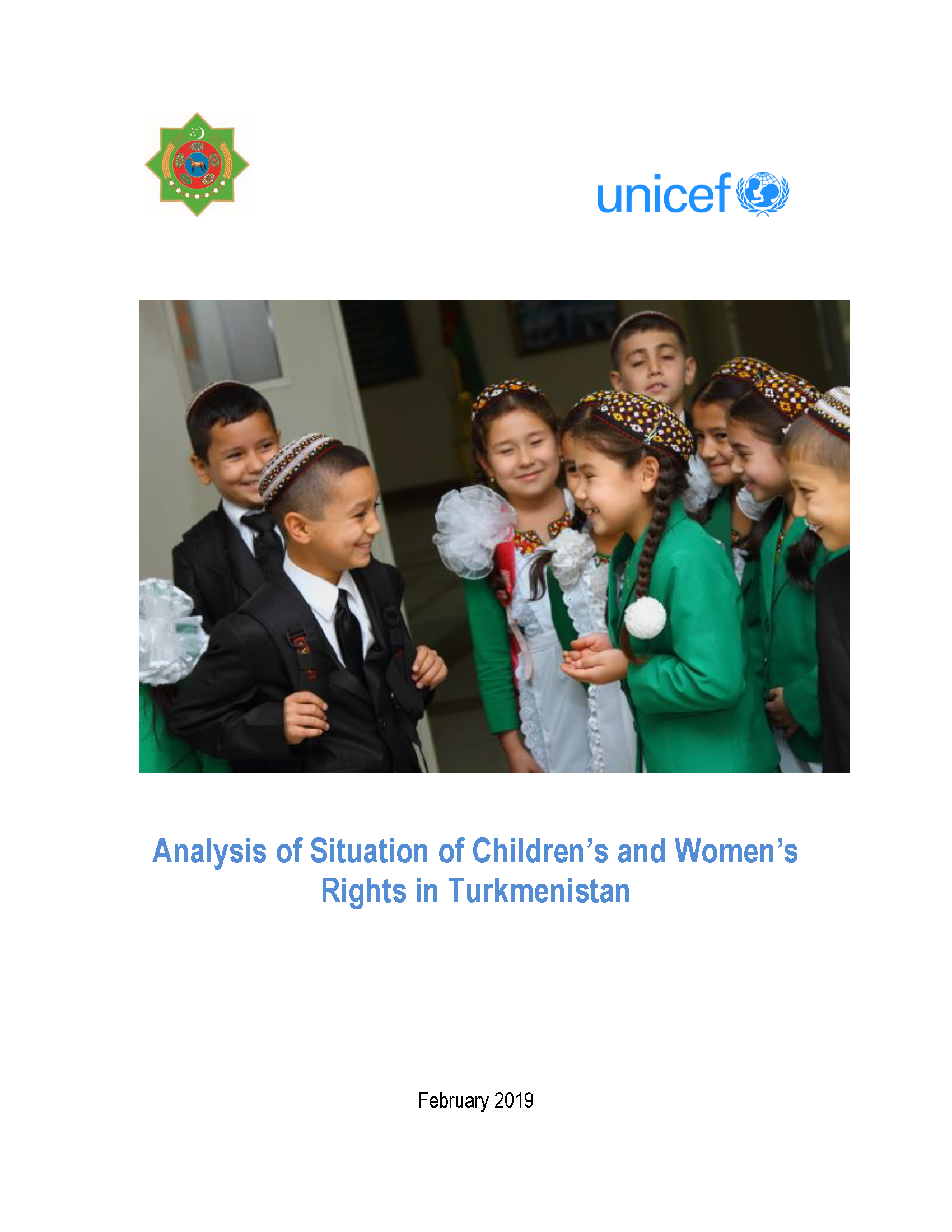 Analysis of Situation of Children’s and Women’s Rights in Turkmenistan 