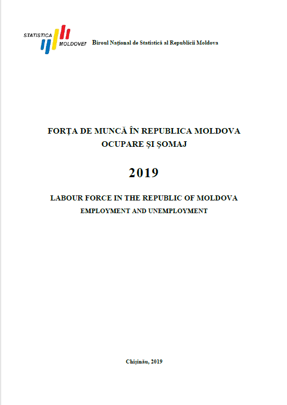 Labour force in the Republic of Moldova. Employment and unemployment (2019)