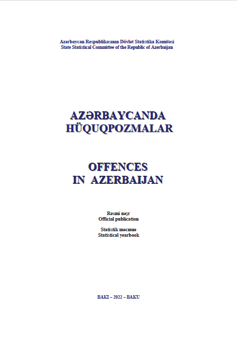 Offences in Azerbaijan: statistical yearbook (2022)