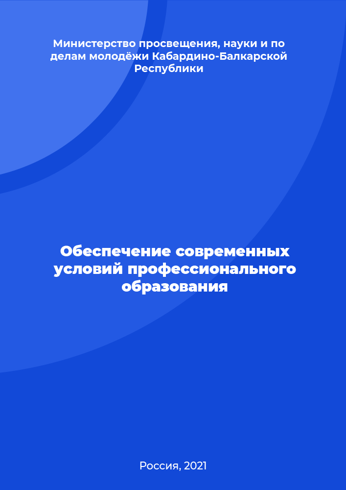 Обеспечение современных условий профессионального образования