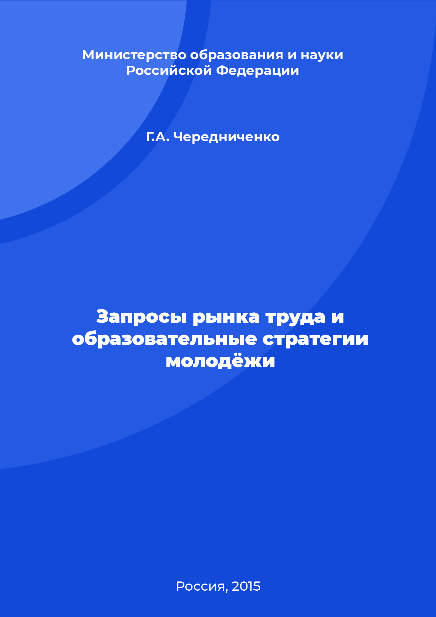 Запросы рынка труда и образовательные стратегии молодёжи