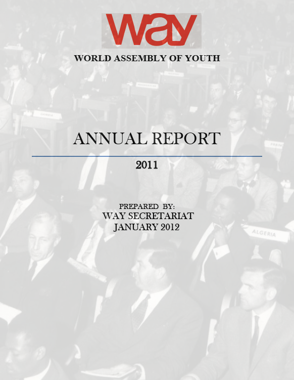 Annual report of the World Assembly of Youth (2011)