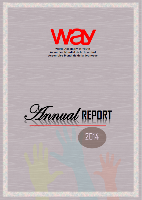 Annual report of the World Assembly of Youth (2014)