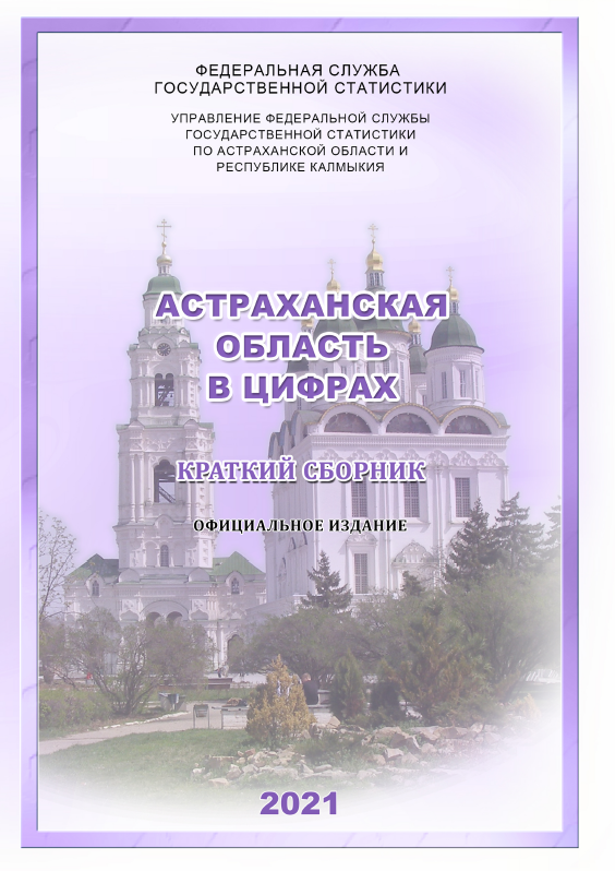 Astrakhan Region in figures: brief collection (2021)