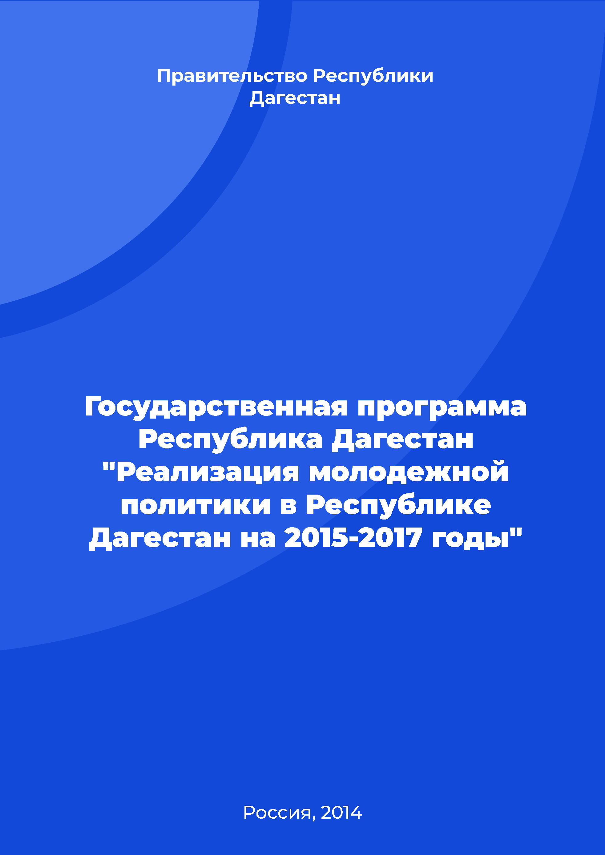 Государственная программа Республики Дагестан "Реализация молодежной политики в Республике Дагестан на 2015-2017 годы"